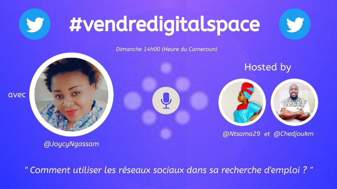 JocelyneNgassam's tweet photo. Big UP aux invités et nombreux participants des différents spaces éducatifs qui ont rythmé mon intellect sur ce réseau !
#HERstoriesSpace 🌺
#VendreDigitalSpace 🖱
#EmploymentSpace 🎓
#SSSpace 📚
#TheBrainSpace 💎
#IWIKspace 🕯
😉 https://t.co/t5O6QP8BMw