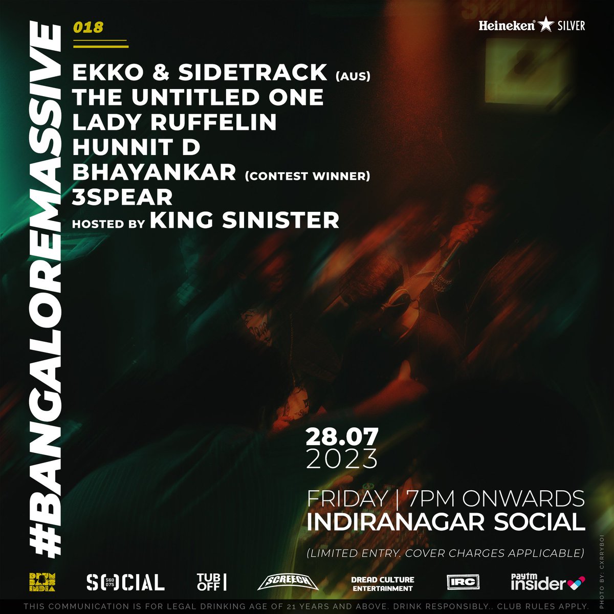 Playing this Friday alongside <a href="/ekkosidetrack/">Ekko & Sidetrack</a>, <a href="/TUODnB/">The Untitled One</a> and more. 

TICKETS - insider.in/drum-and-bass-…