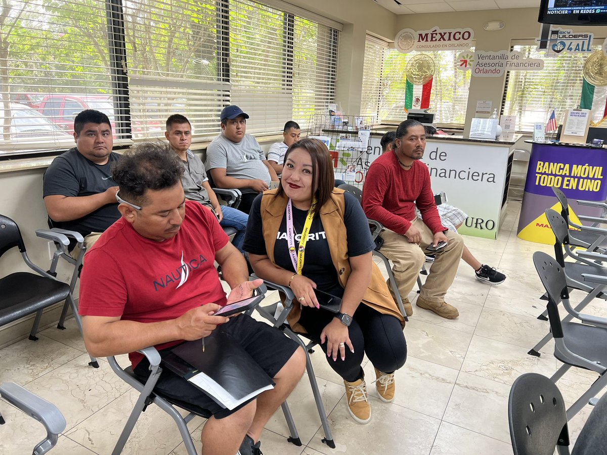 VAFOrlandoFL's tweet photo. 📢 ¡Buenos días, comunidad mexicana! Hoy lunes, desde @SkyBuilders4All , estamos emocionados de comenzar el día orientándonos en @VAFOrlandoFL
¡No te pierdas esta oportunidad de obtener información valiosa!💙 #SkyBuilders #ComunidadMexicana #VAFOrlando https://t.co/H7TDGrM3Wx