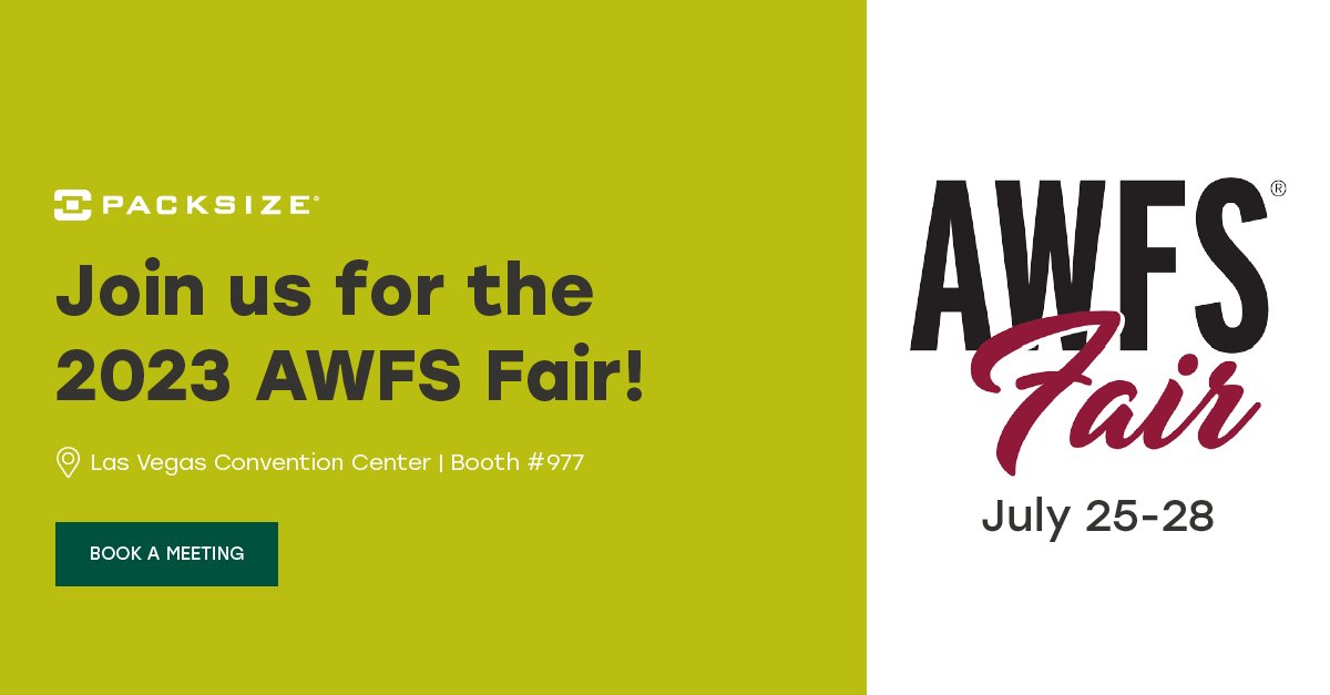 Packsize's tweet image. AWFS Fair starts tomorrow! 

Be sure to come visit our Booth #977 July 25th - 28th and talk to our team of experts about our groundbreaking products and solution. 

We look forward to seeing you there!  bit.ly/3pTnuNb

#AWFSFair #WoodworkingExpo