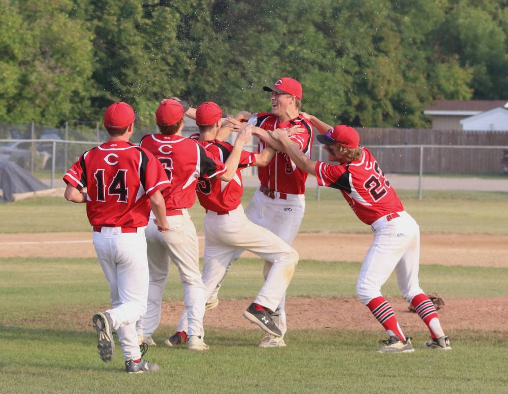 thebrandonsun's tweet photo. BOISSEVAIN — The Boissevain Centennials finally struck gold on Sunday, beating the Portage Phillies 9-3 to win Baseball Manitoba’s 18-and-under AA provincial championship on Sunday evening in Boissevain. #bdnmb https://t.co/024recQGWQ https://t.co/wO8CyyUC4X