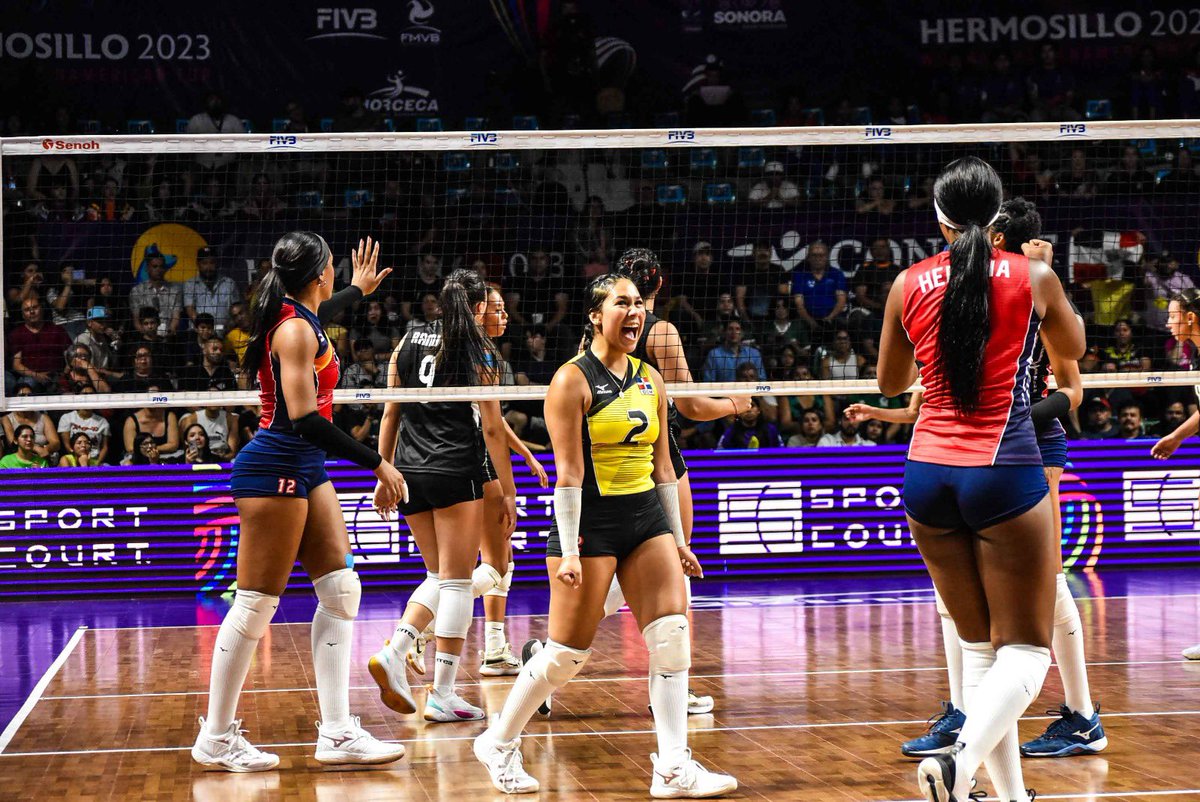 HokiesVB's tweet photo. 🥇🥇🥇

Congratulations to @ilianardriguez and the U23 Dominican Republic National Team for winning gold at the Pan-American Cup! https://t.co/ZbOAay360C