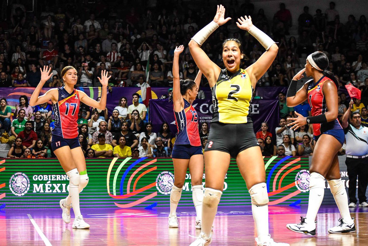 HokiesVB's tweet photo. 🥇🥇🥇

Congratulations to @ilianardriguez and the U23 Dominican Republic National Team for winning gold at the Pan-American Cup! https://t.co/ZbOAay360C