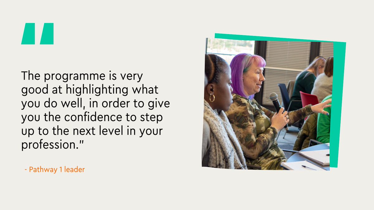 Pathways programme tweet media