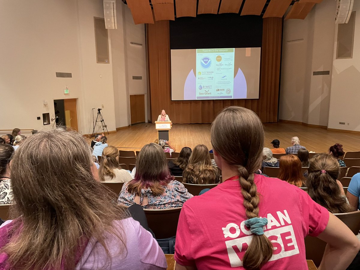 And now it starts!!! So excited to see old friends and make new ones at #NMEA2023. #OceanLiteracy