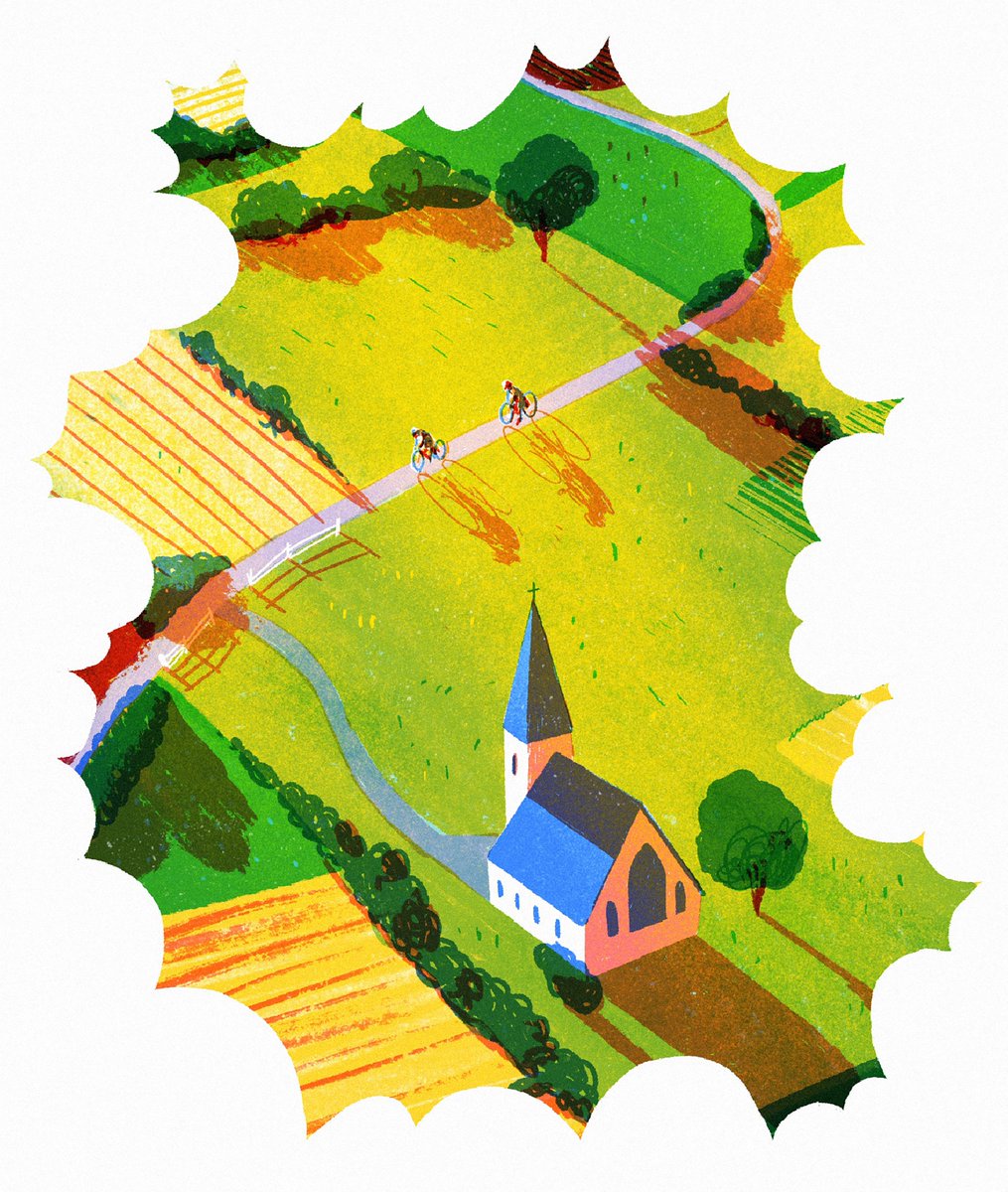 grass house outdoors tree from above building road  illustration images