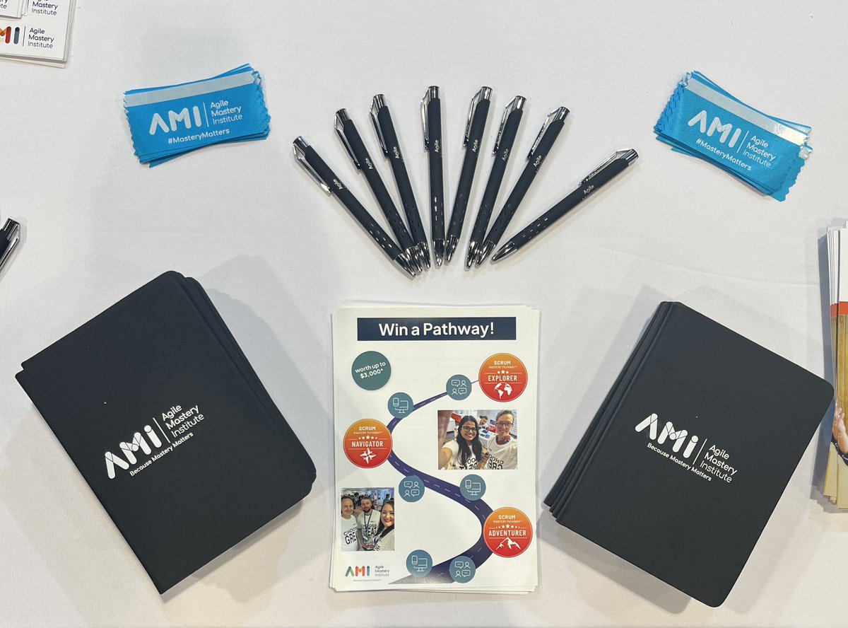 If you are at #agile2023 I’d love for you to come and chat. Find our booth in the exhibit hall for free goodies and a chance to win something cool Oh and we have candy!