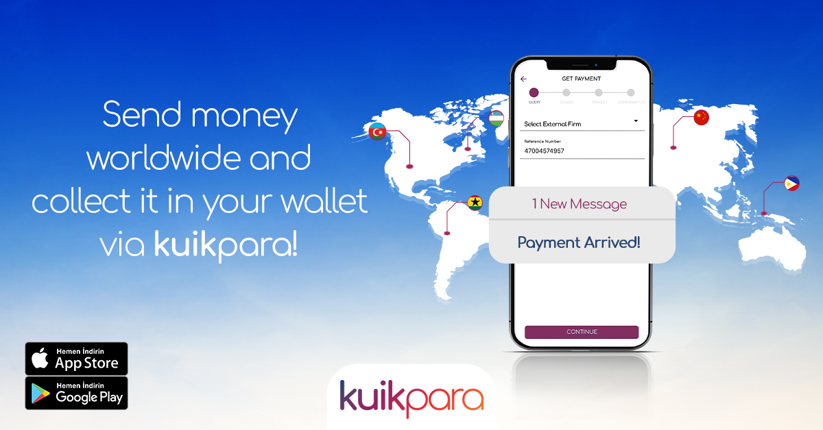 Join financial freedom is with kuikpara! 💳💸 Instant payments, international transfers and more are at your fingertips with a single mobile wallet. 📲✨ Download now! kuikpara.com.tr #LessCostMoreSpeed #internationalmoneytransfer