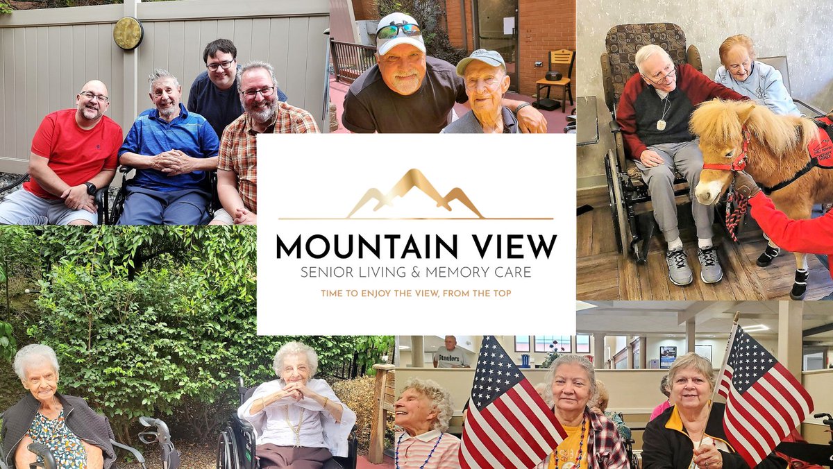 MountainViewSL's tweet photo. It's time to enjoy the view from the top, wouldn't you agree? #mountainview #seniorliving #memorycare #healthyaging #thegoodlife https://t.co/7JjbYXacxr https://t.co/bcdI8KOxPE