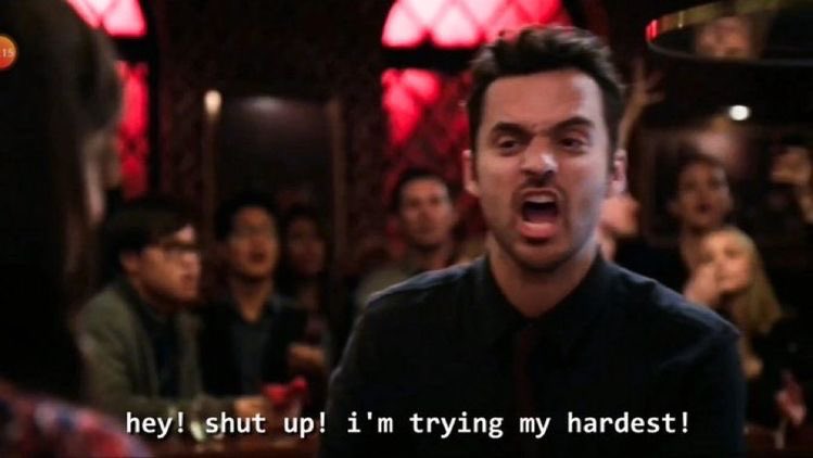 out of context new girl tweet media