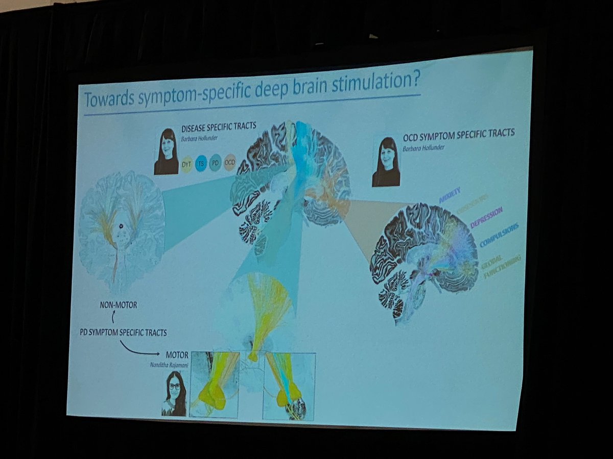 andreashorn_'s tweet photo. Great summary slide bringing all three talks together - segregating the frontal cortex into dysfunctional circuits on a disorder- and symptom-level across PD, OCD, Dystonia and Tourette’s! 👏 https://t.co/j5bwcewC0q