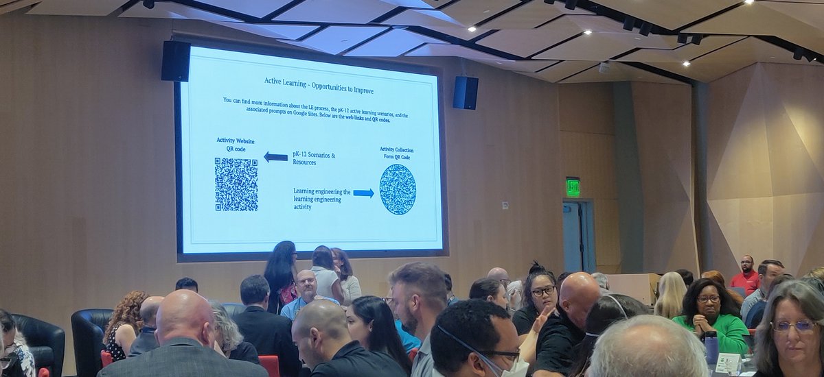 ieeeicicle's tweet photo. Participants working on four scenarios 1) #pK12 #TeacherTraining; 2) #EdTech; 3) #ChatGPTWriting product; 4) #FlippedClassrooms Gr 3-6 in "Opportunities to Improve: Looking at #pK12
scenarios through #learningengineering" with #pK12 group https://t.co/e6eg2UpMet