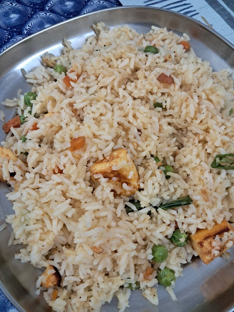 #Dinner
#paneerfriedrice