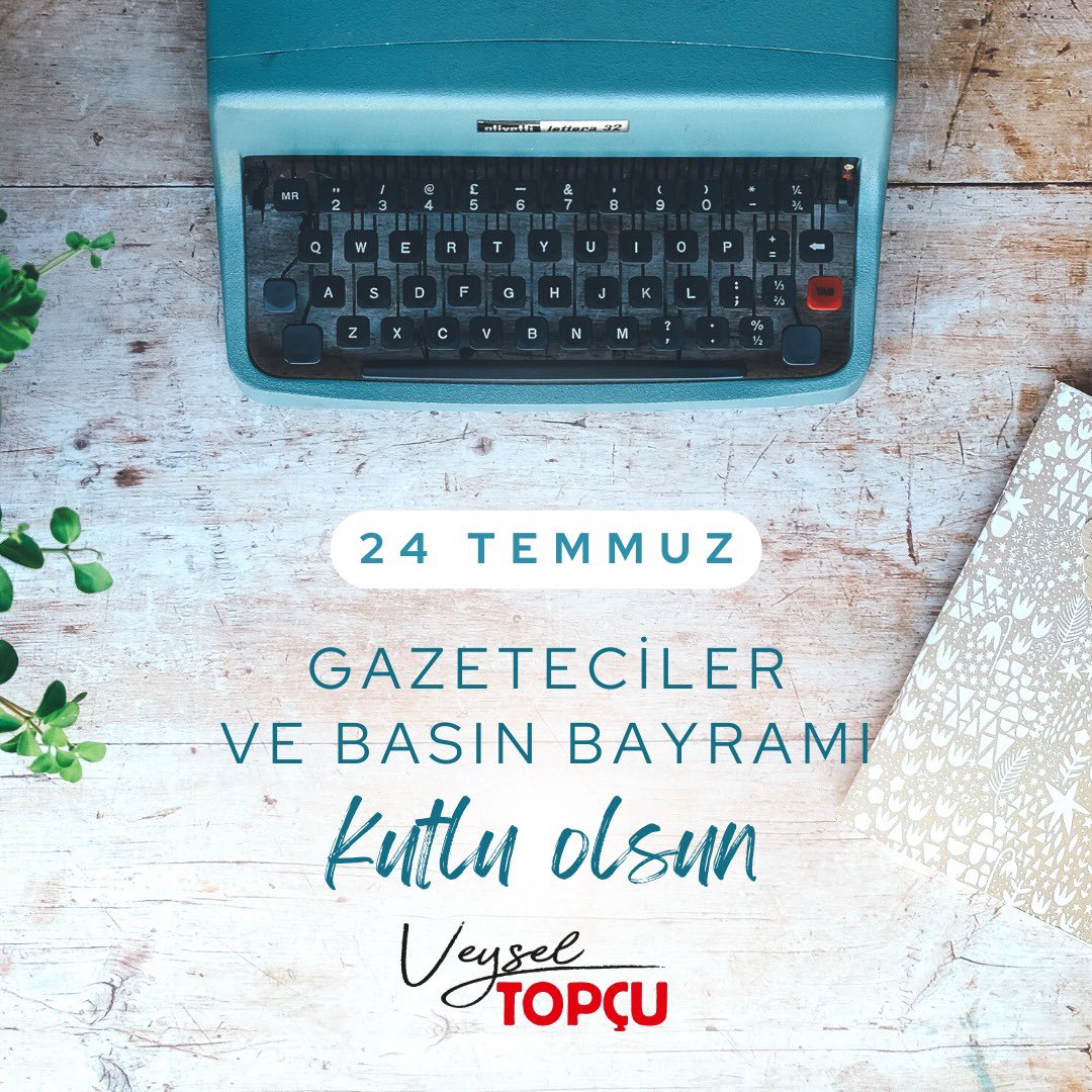 24 Temmuz Gazeteciler ve Basın Bayramı Kutlu Olsun.!