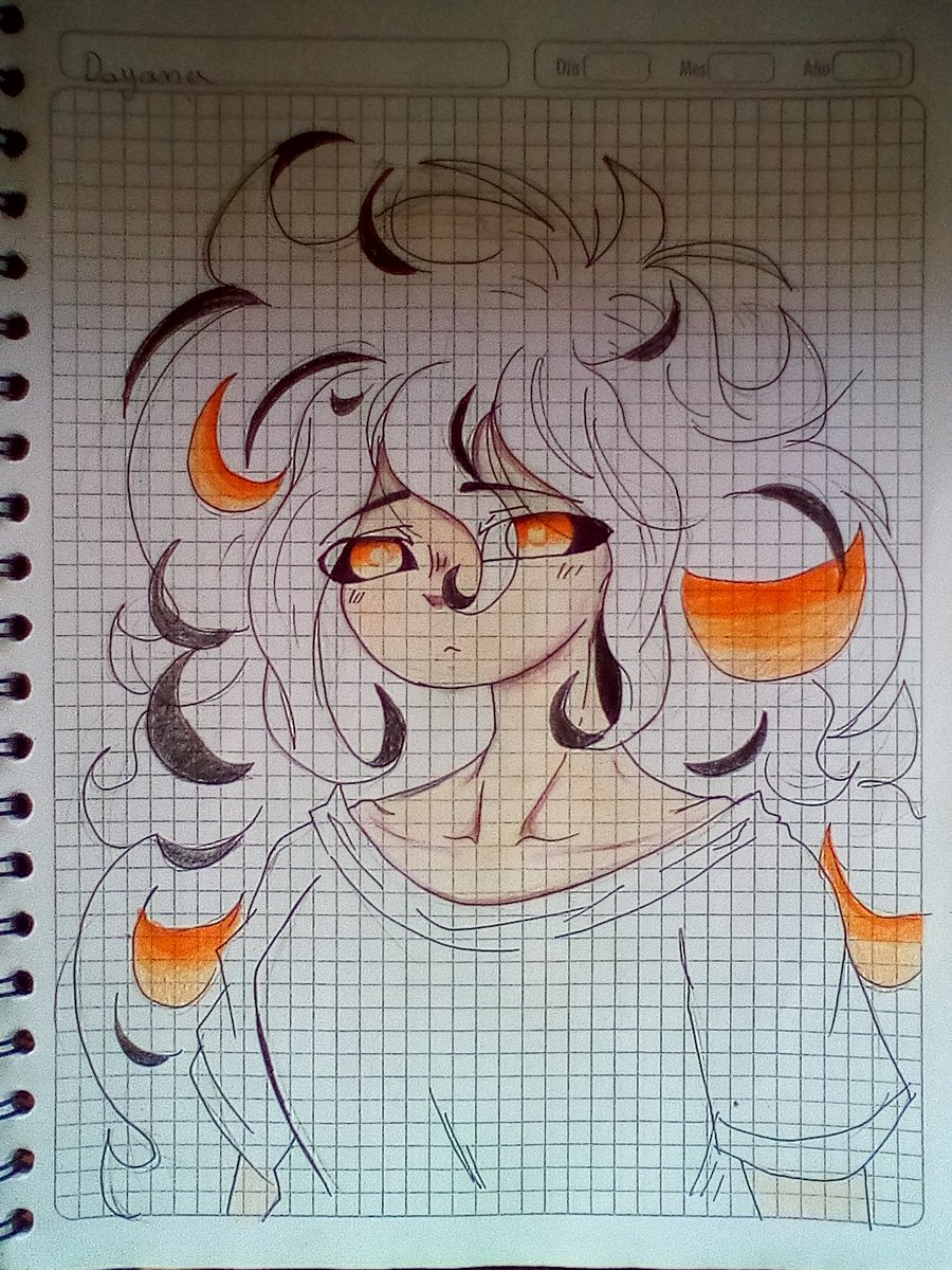 My oc with other style, (I like this)
#anime #oc #art #traditionalart