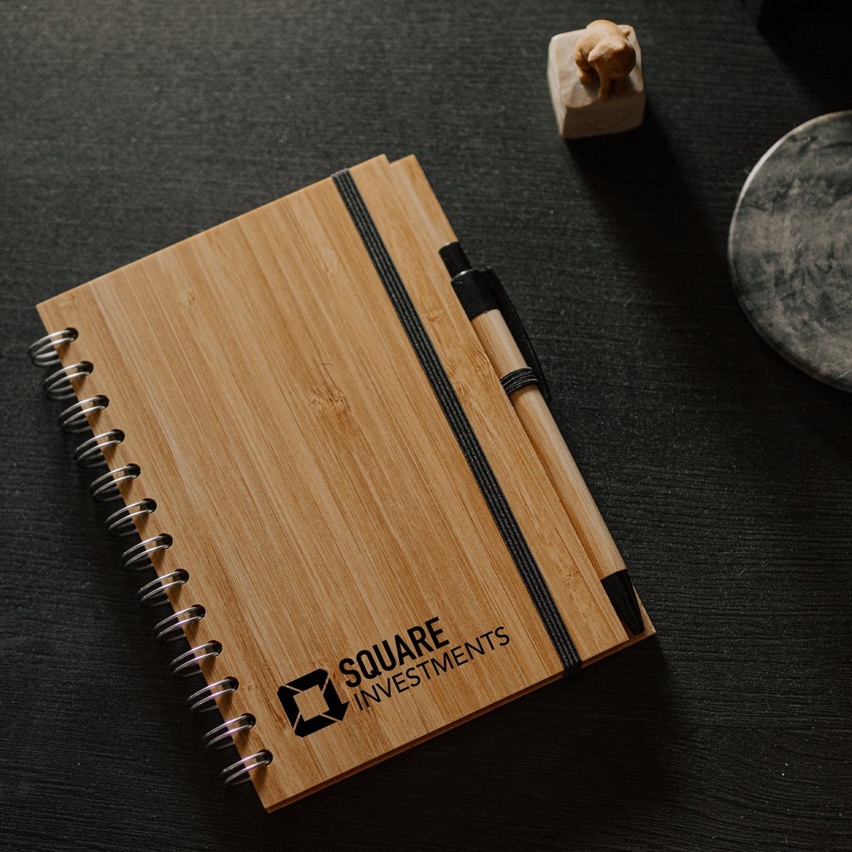 Logomark's tweet photo. The Albany Bamboo Notebook & Pen from the Eco-Lifestyle Collection is made from genuine bamboo. Being eco-friendly never looked better than this. https://t.co/EbIAceU7Cq #notebookandpen #ecolifestyle #logomark https://t.co/UCNZSeq15n