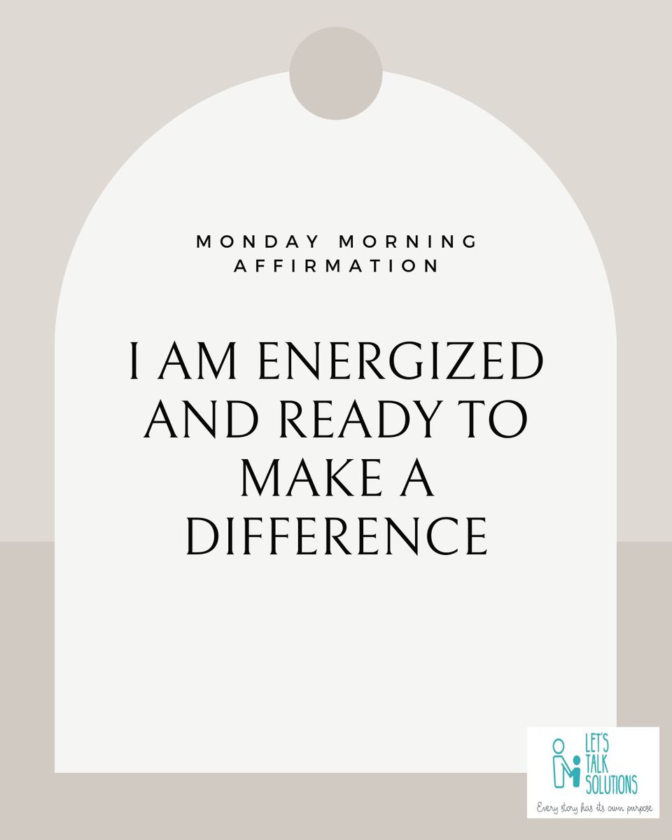 A little affirmation to start your day! Affirmation can be really helpful and beneficial to start the day, end the day, and throughout your day! Have a great Monday! #affirmation #motivation #mentalhealth