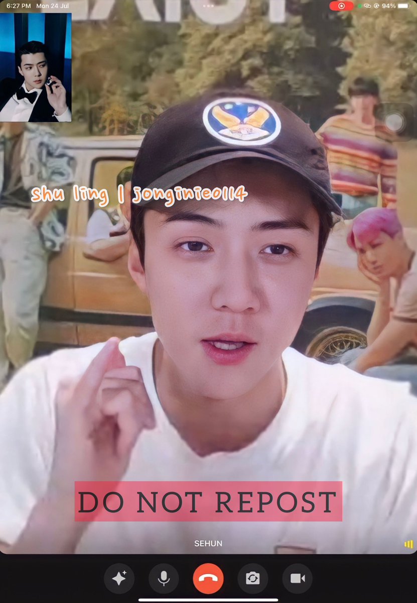 230724 EXO kpopmerch video call event fansign EXIST 영통 팬싸 

세훈아 귀여워 ㅠㅠㅠ🐥💛

#오세훈 #세훈 #SEHUN