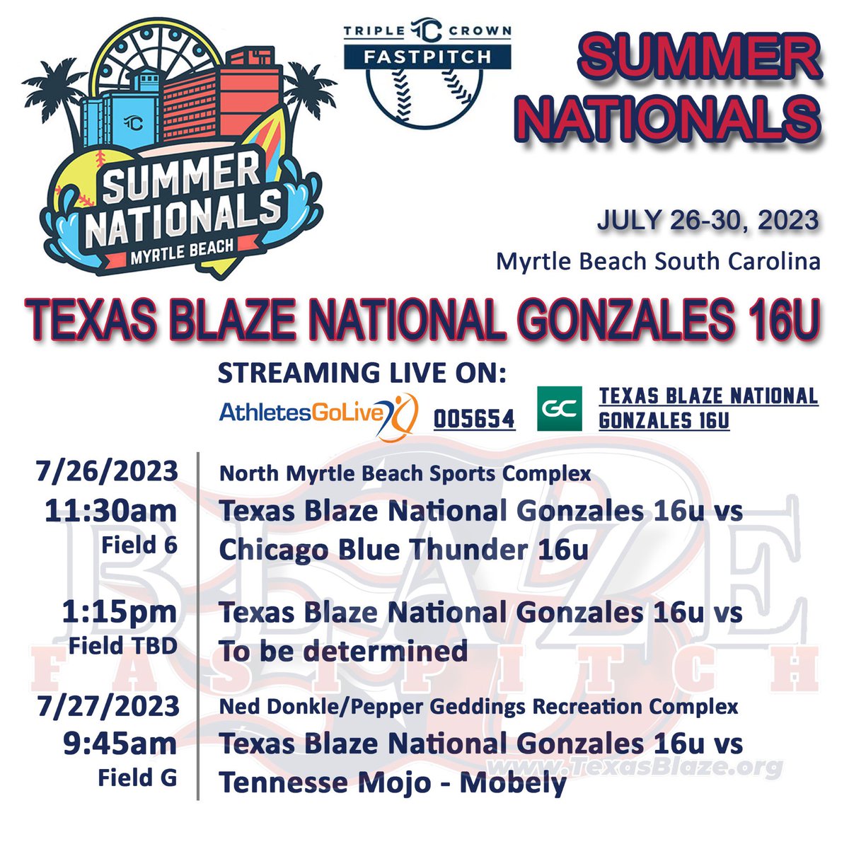 _addison_willis's tweet photo. Headed to the beach for Summer Nationals in South Carolina! Hope you can watch us play! @TXBlazeNational @DHSWOLVES_SB @clemsonsoftball @UTAMavsSB @BlinnSoftball @LSUsoftball https://t.co/7Ozcms1Sgi