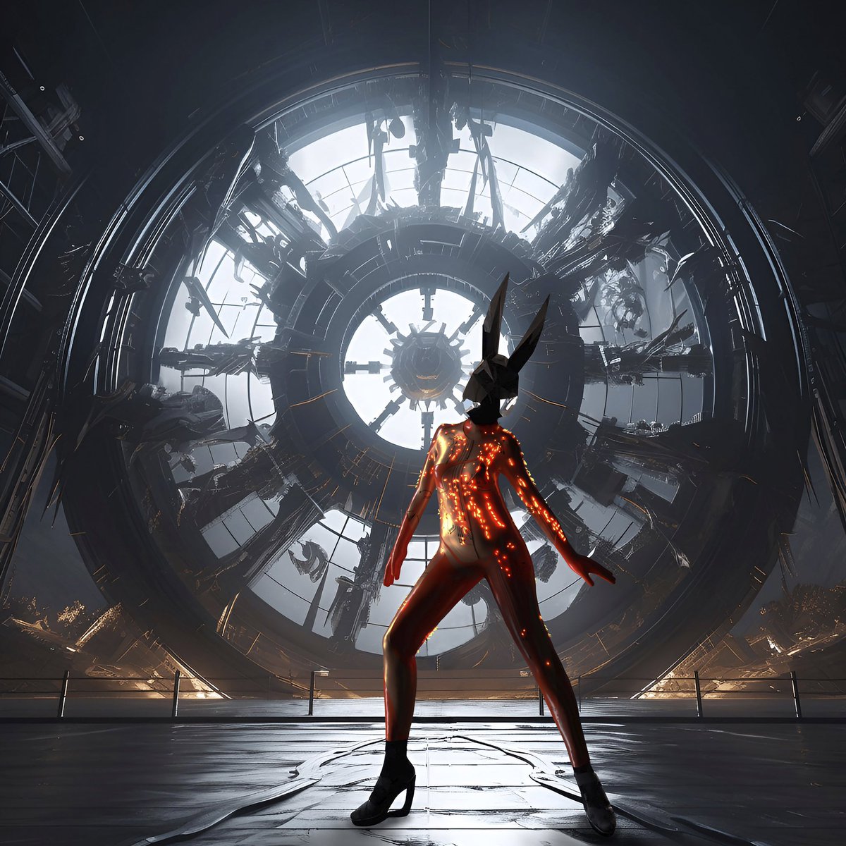 What is the time in the context of the Universe? 🕰

Being in the next temporary node S002 tries to explain it wearing Leeloo jumpsuit by <a href="/diverge_meta/">DIVERGE</a> inspired by the main character of the 5th Element movie 🎥 

Available on <a href="/dressxcom/">DRESSX</a> 🔥

#DigitalFashion #VirtualInfluencer #AI