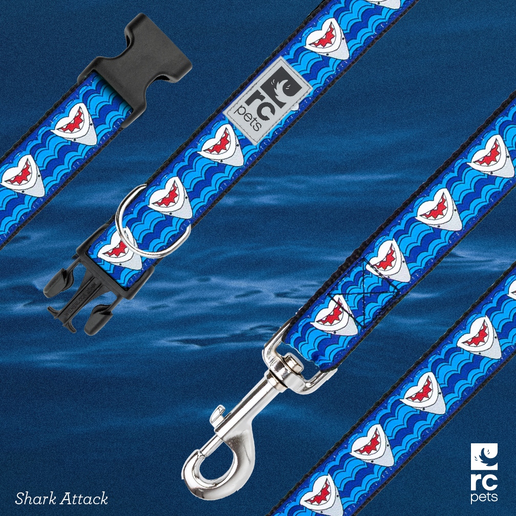 🦈  🦈  🦈  It's Shark Week! 🦈  🦈  🦈 

Shop this fin-tastic pattern made for the lil land shark in your life on our website: l8r.it/prRW

#rcpets #welovepets #inspiredbypets #makeeverydayatreat