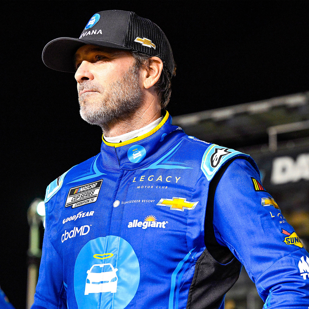 Congrats to our own @jimmiejohnson for being selected as a nominee for the NASCAR Hall of Fame Class of 2024! Don’t miss your chance to vote for the 🐐 ! Voting ends July 30th. Link: nascar.com/halloffame/