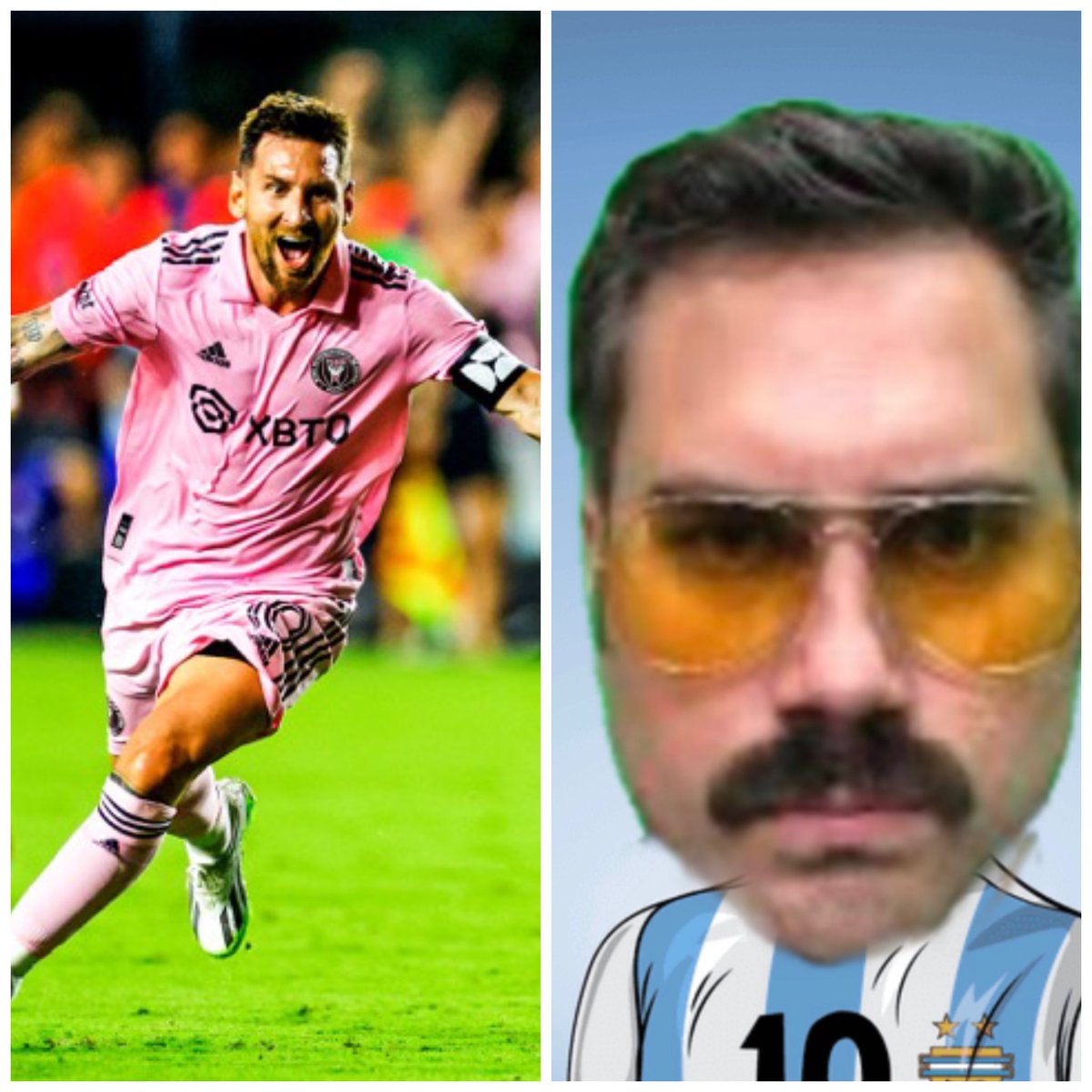 Quokka_Mole's tweet photo. @BarstoolBigCat what’s your thoughts on #Messi𓃵 #GOAT𓃵 big debut for #InterMiamiCF ?
Only one thing might top it…the debut of your Legend @TribeQuokka reveal!!!! Millions will rejoice!!
#BigCatCall https://t.co/WjWcavrv9i