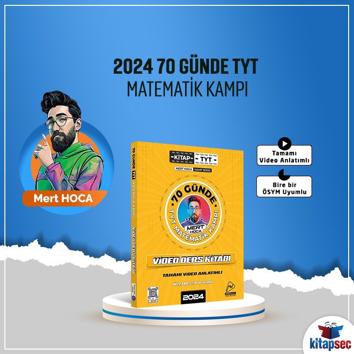 KitapSec's tweet image. 📚En Trend Fenomen Hocalar
📎Tyt - Ayt
📹Tamamı Video Anlatımlı
📝Bire bir Ösym Uyumlu
📦249₺ üzeri KARGO da BEDAVA!
🏠 Kapıda Ödeme Seçeneği
💳 Kredi Kartına 9 Taksit imkanı

#FenomenHocalar #Tyt #Ayt #HamzaKaya #MertHoca #KadirGümüş #BayramMeral #KenanKara #ŞenolHoca