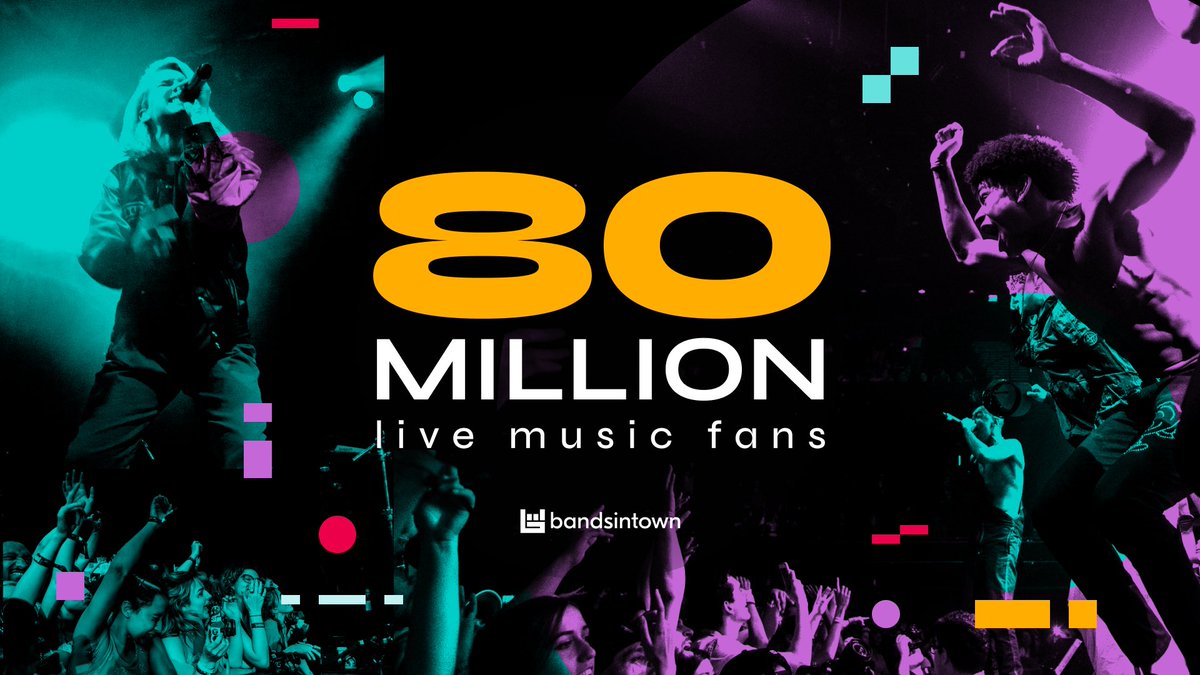 Today we toast to you, as we pass 80 million registered users!

In a world of endless algorithms and screens, thank you for showing up and helping us fuel real live music scenes locally and all over the world.

We’ll see you front left.