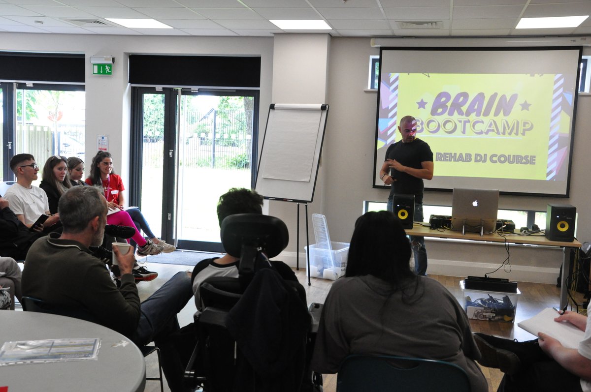ClinNeuroPsych's tweet photo. We have just had a fantastic first DJ session with @DJMarkOne at #BrainBootcamp 2023 π§ πΆ
@lifecentremcr https://t.co/QYS48GLVsb