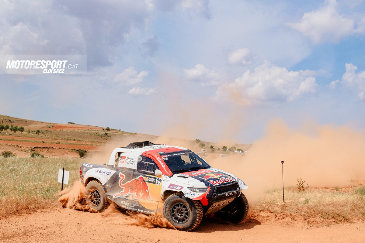 Motor_Esport's tweet photo. 🟡 Al-Attiyah i Baumel s'emporten la seva sisena Baja Aragón en la darrera participació amb Toyota

➡️ Una edició amb un cartell ple de grans noms i amb uns trams molt durs

🔗 https://t.co/ryHYqdwgFj https://t.co/3n60J8Cq1H