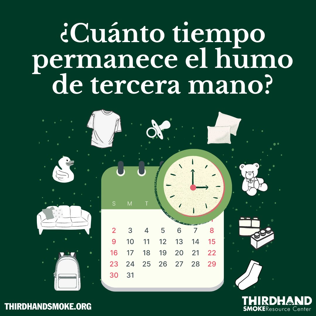 Thirdhand Smoke Resource Center tweet media