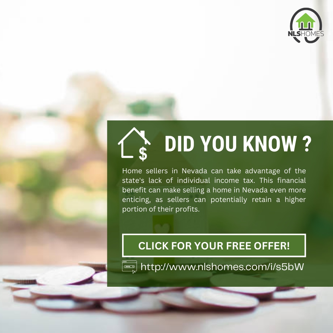 NLSHomes's tweet photo. 💰🏠 Take advantage of the state's lack of individual income tax and potentially retain a higher portion of your profits.

Make selling your home in Nevada even more enticing and financially rewarding. 💸✨ https://t.co/v29ZFGK0pm