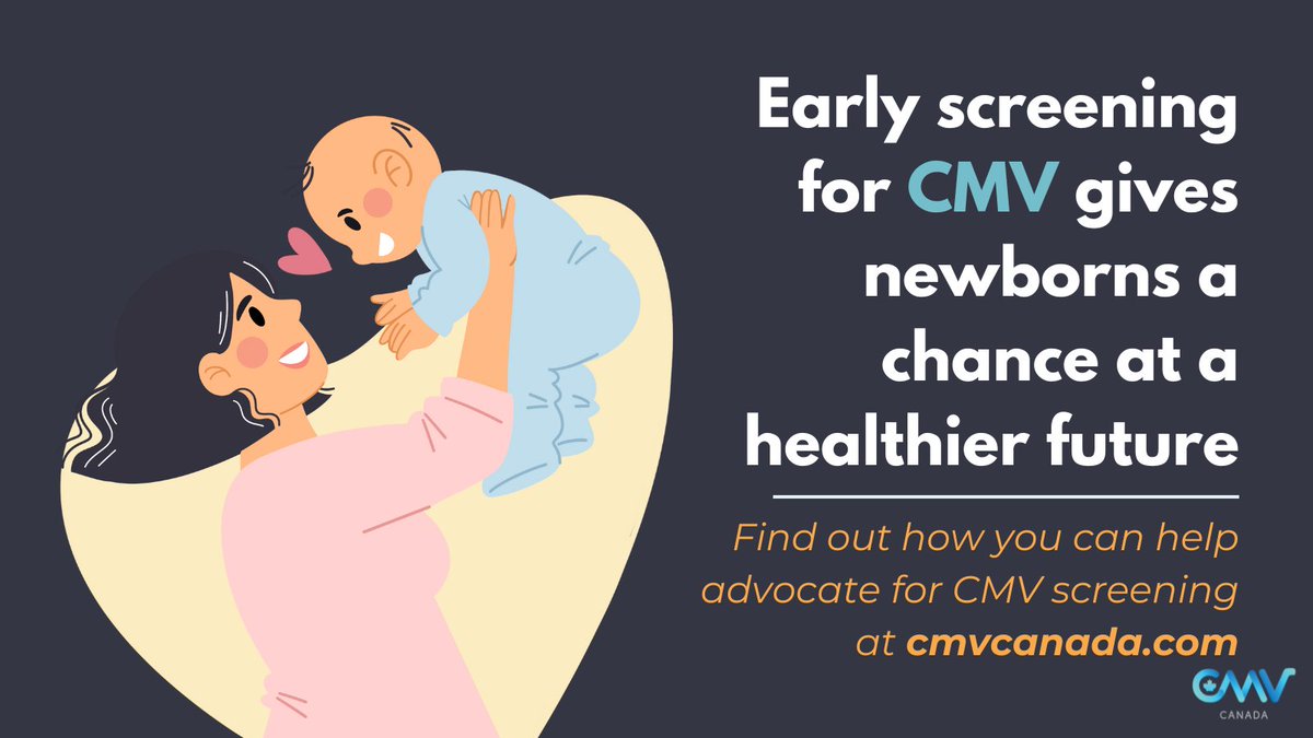 Universal #CMV screening is crucial for early detection and intervention. 💙

It can help prevent long-term health complications in children and ensure optimal care.

Let's prioritize universal CMV screening for healthier futures.

#UniversalScreening #ChildHealth