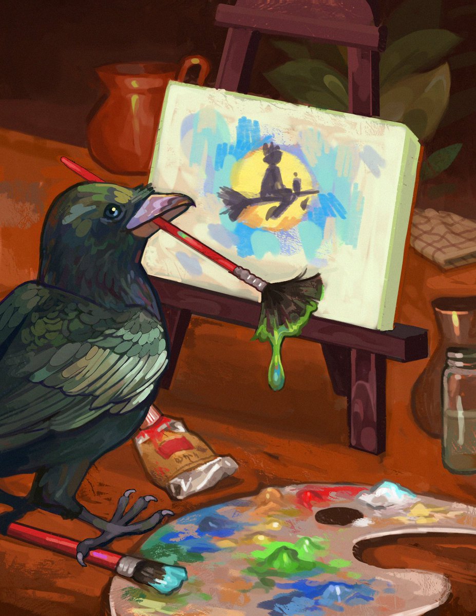 this month's Patreon mini! 🐦
