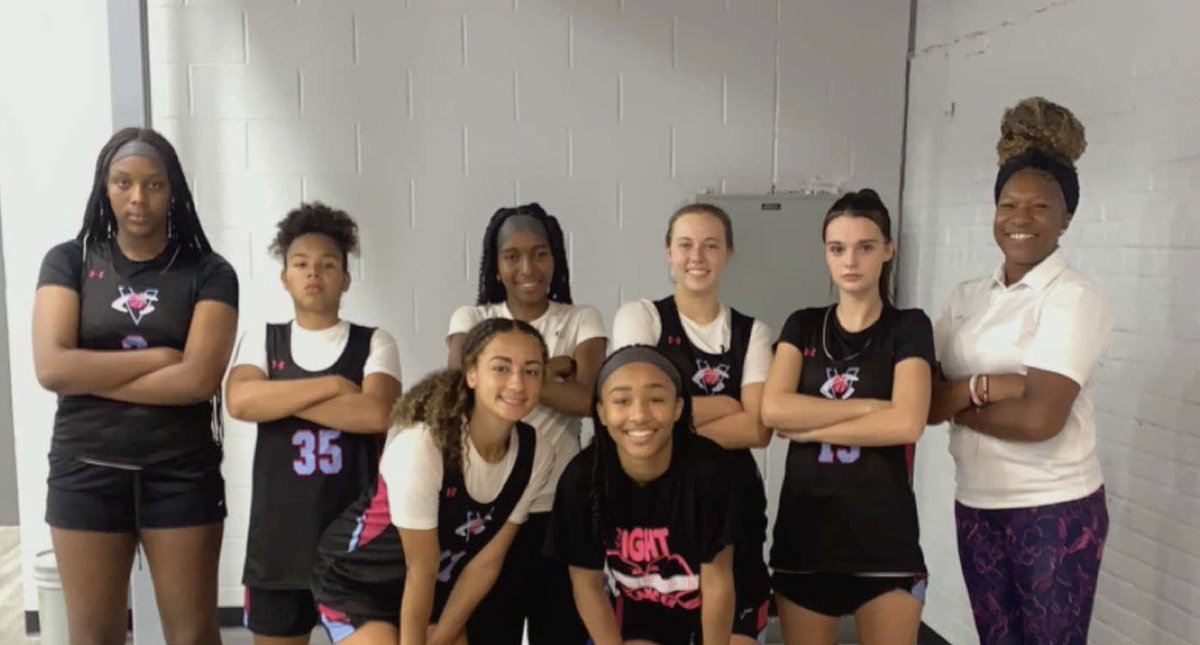 2025_LadyVision's tweet photo. Lady Vision went  3-2 in the UA Rose Finals. What a heck of a summer season, Good Luck to each and everyone of you in your upcoming Junior Year! Shine Bright Ladies! It’s a been pleasure coaching you all! ! 2WO- 5IVE one last time!! 💕💙🏀💙💕 https://t.co/RrBPAshetb