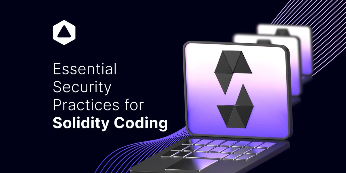Simy_ade's tweet photo. 🔒⚙️ Boost your Solidity coding skills! Learn essential security practices and tackle key concerns in Ethereum smart contract development. 

Unleash the potential of decentralized applications safely! 

🚀 #Solidity #Ethereum #SmartContracts #SecurityPractices https://t.co/cOcUoXpg8Q