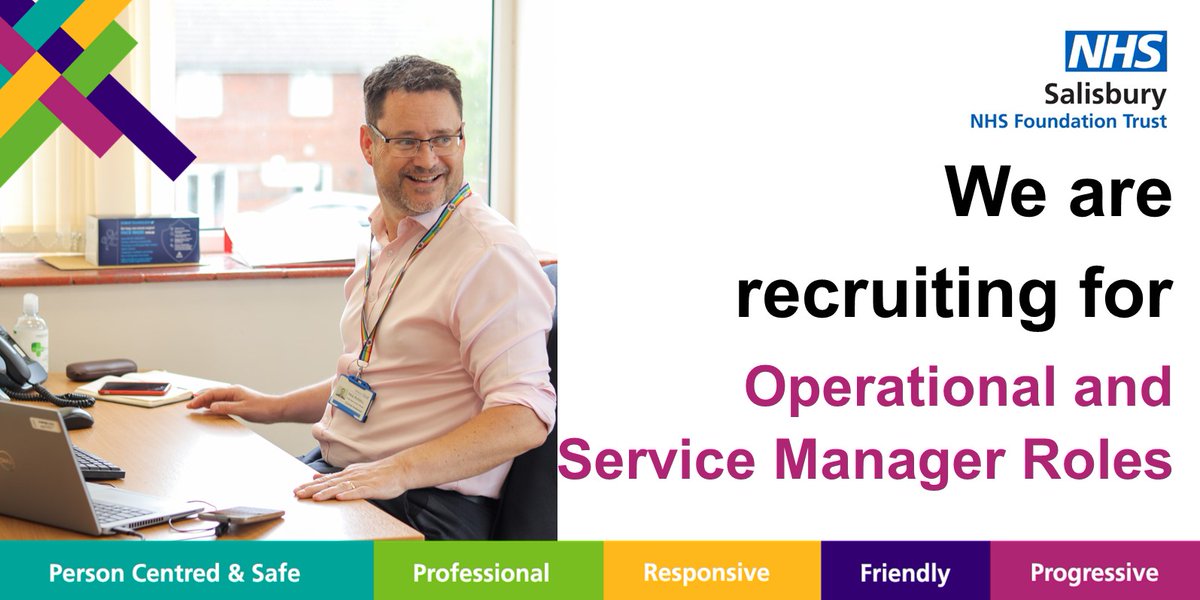We are looking for applicants who can promote the vision and values of <a href="/SalisburyNHS/">Salisbury Hospital</a> leading by example in innovative ways with a real desire to provide the highest standards of care. To find out more and #joinourpeople
salisbury.nhs.uk/working-for-te…