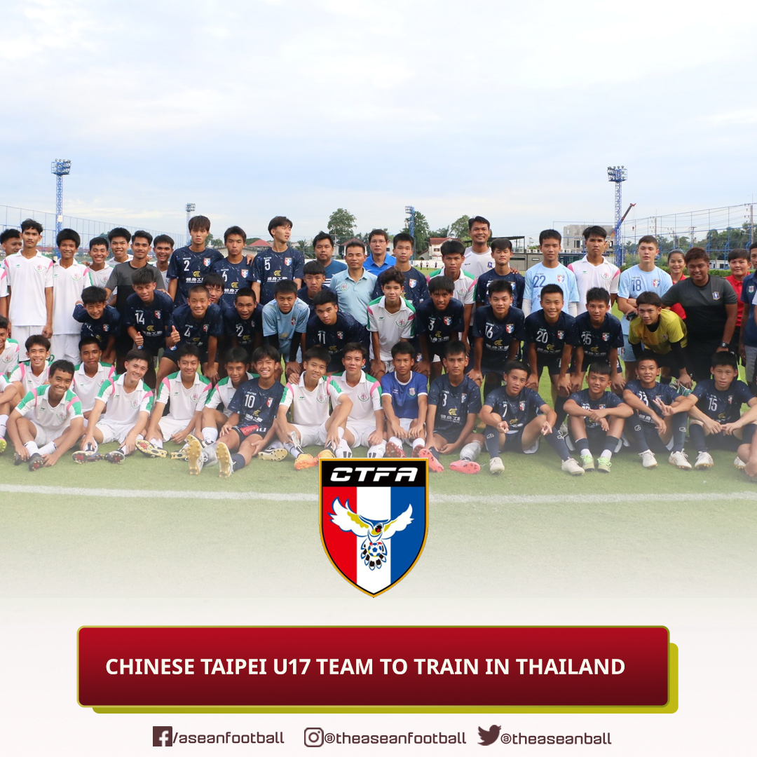 theaseanball's tweet photo. 🇹🇼 Chinese Taipei U17 team trained in Thailand 🇹🇭 to prepare for EAFF U17Championship 2023.
The team played matches against local team in Thailand.
Chinese Taipei U17 🇹🇼 0-3 🇹🇭 Wat Suthiwararam School
Chinese Taipei U17 🇹🇼 1-0 🇹🇭 Samutprakan Junior United U17
#CTFA #FAT https://t.co/zAwzD2S4yB