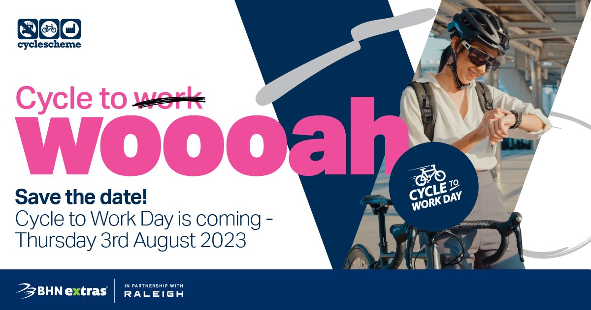 In case you missed it...CYCLE TO WORK DAY IS BACK 👏 👏 👏

Here's everything you need to know 👉buff.ly/3Pjk7Xi