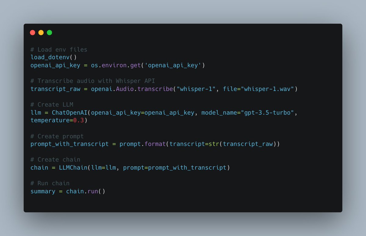 Want to code quickly with LangChain? Here's a small @LangChainAI Cheat ...
