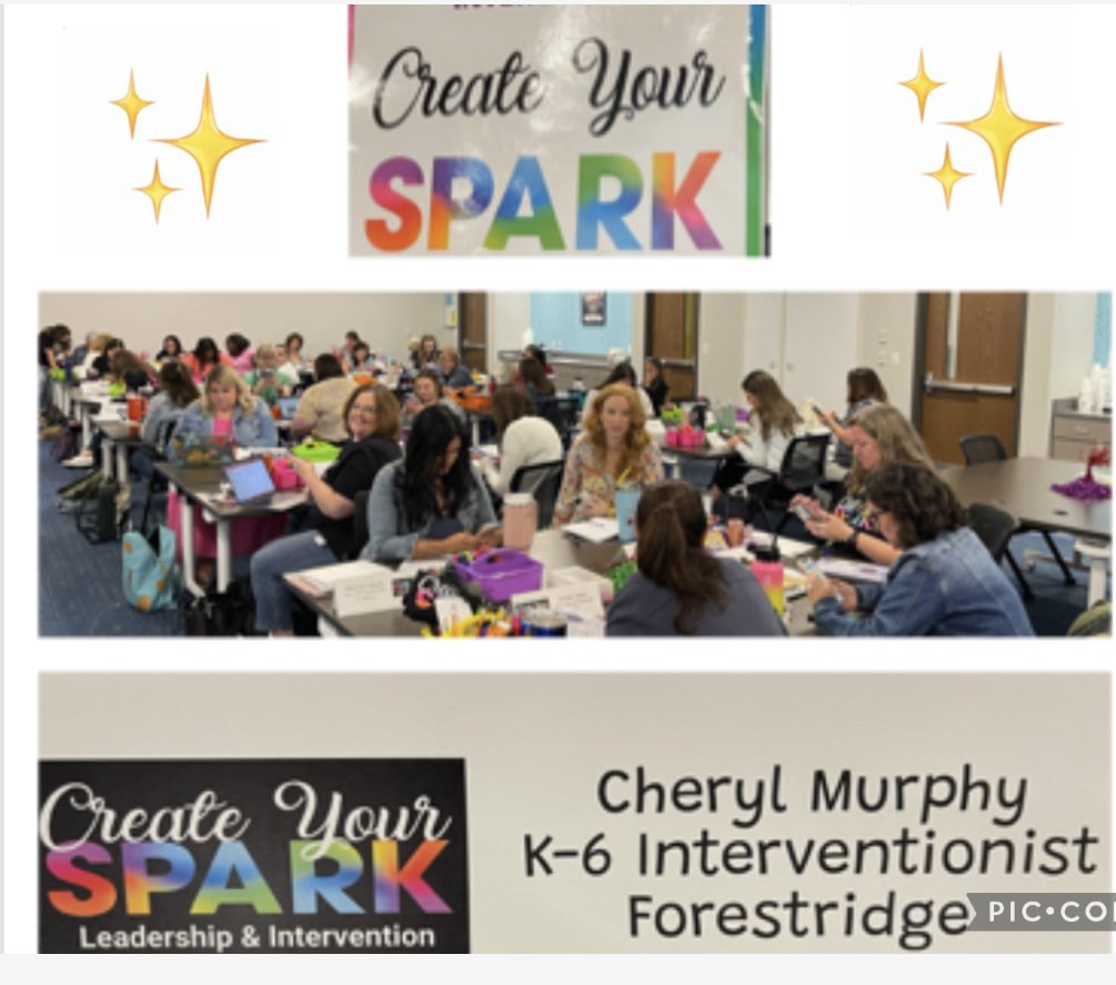 CMurfe's tweet photo. Welcome back RISD Interventionists!! We are finding our SPARK so we can help our co-workers and students find their SPARK for learning and growing!! The 2023-24 school year is going to be SPARKtacular!!!  ✨✨
#RISDBelieves
#RISDLeadandInt ✨
#RISDWeAREOne
#RISDMath 
#BLCINT https://t.co/lAT5eSRvgf