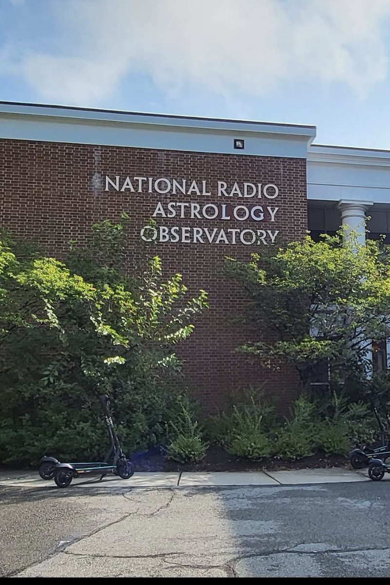 Ah yes, I love my job working at the National Radio Astrology Observatory (that’s not photoshop- we got pranked by our summer students… I wonder how they got up there…)
