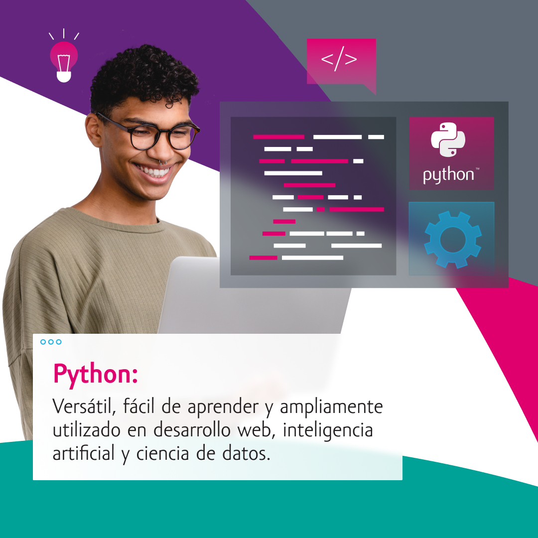 gentera's tweet image. 💻 ¿Qué lenguaje de programación usas más? 

Únete a nosotros gentera.com.mx/gentera/nuestr… 💼✨ #Gentera #LenguajesDeProgramación