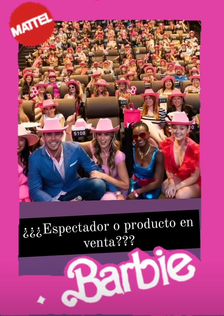 JuliaLescano22's tweet photo. Hablame de la #VidaEscaparate llevada al mundo del cine 🤣😂🍿🎬🎞️🎥

#Barbie 
#BarbieWorld 
#BarbieTheMovie https://t.co/HClWT6phug