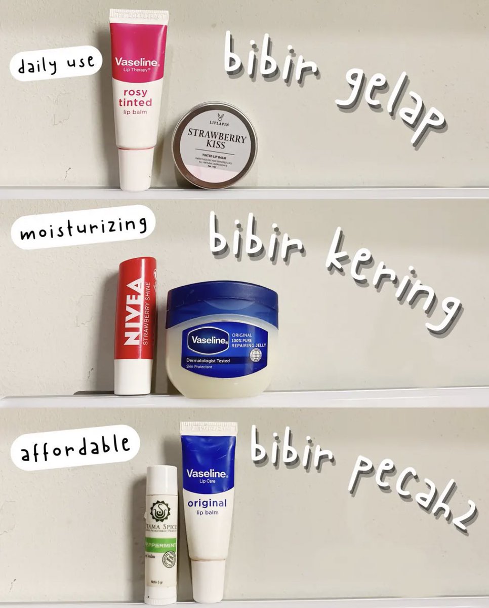 LIP CARE ROUTINE BIBIR GELAP KERING &amp; PECAH2!

-A thread