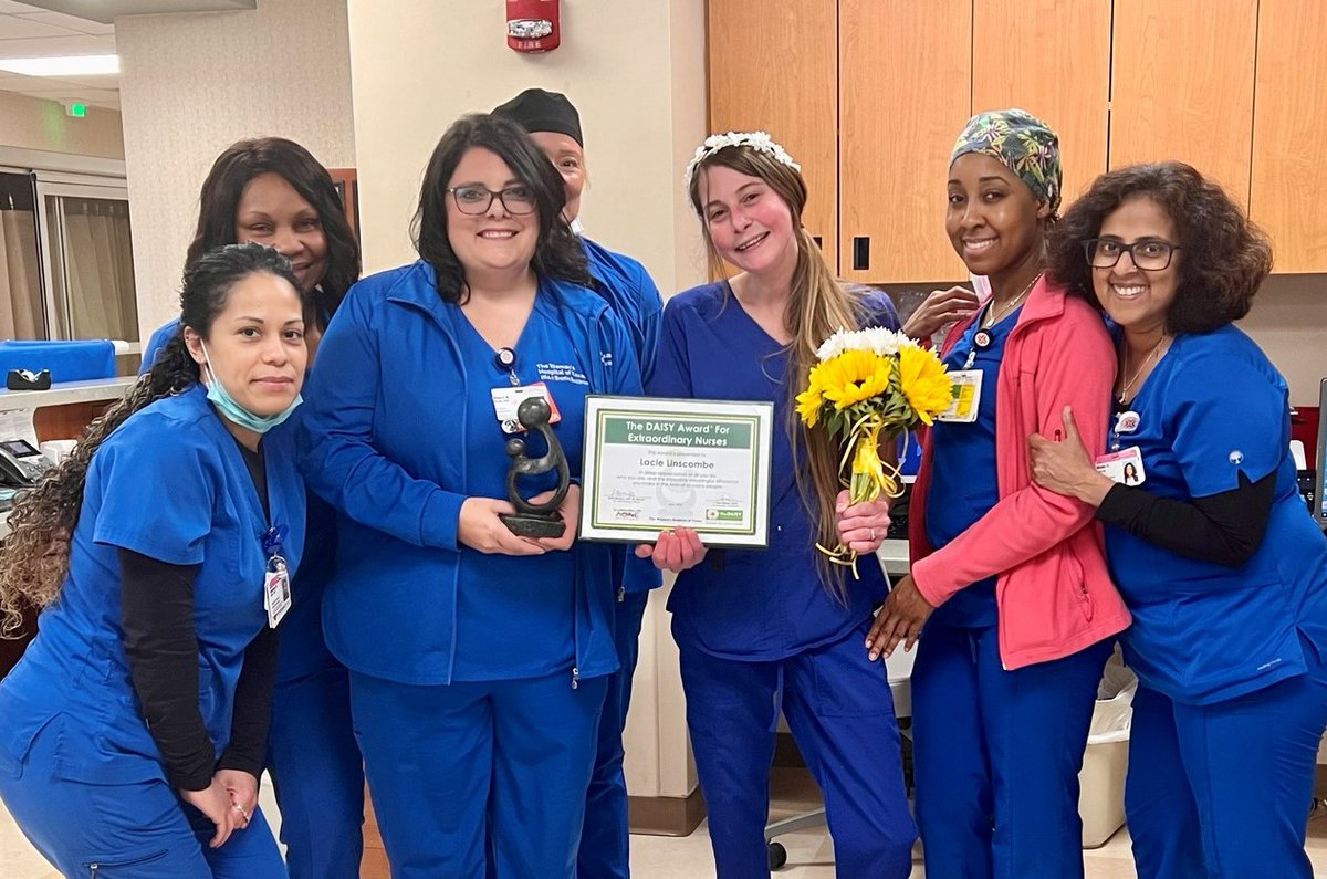 Congratulations to our newest #DAISYAward winner Lacie Linscombe, RN! Lacie works in our emergency department and is a positive presence to countless patients.

Thank you, Lacie, for #CaringLikeFamily and for making our patients feel supported and heard!