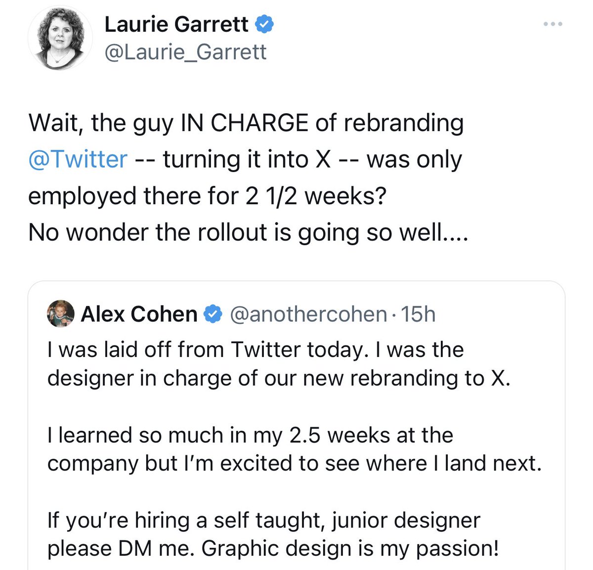 Tony The Democrat (@democratwit) on Twitter photo Wait, the person with all those Followers AND a Pulitzer Prize is retweeting an obvious parody and treating it as a genuine source? No wonder the publicās trust of the media is going so wellā¦.
<a href="/anothercohen/">Alex Cohen</a> - 1
<a href="/Laurie_Garrett/">Laurie Garrett</a> - 0 Wait, the person with all those Followers AND a Pulitzer Prize is retweeting an obvious parody and treating it as a genuine source? No wonder the publicās trust of the media is going so wellā¦.
<a href="/anothercohen/">Alex Cohen</a> - 1
<a href="/Laurie_Garrett/">Laurie Garrett</a> - 0