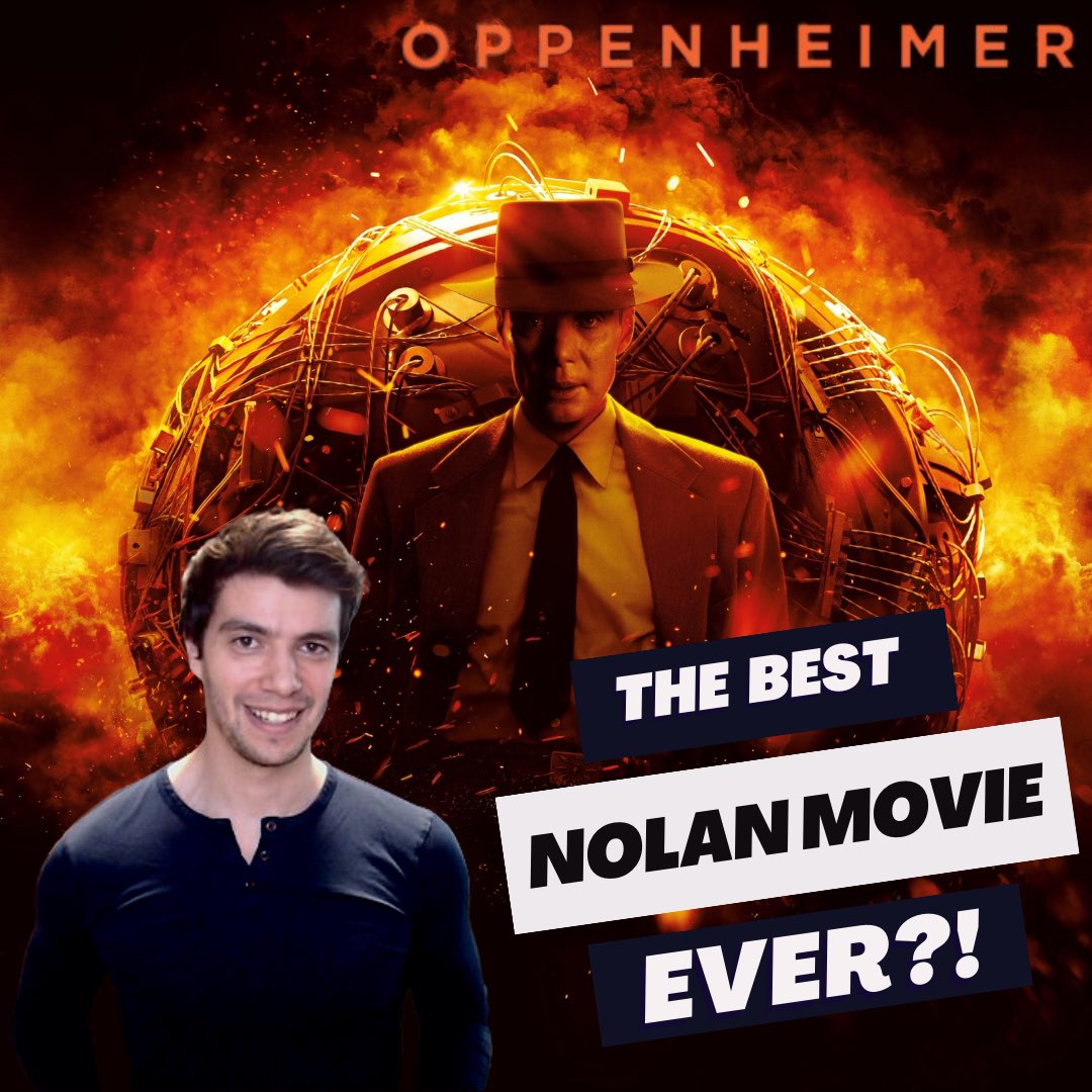 aricyo52's tweet photo. My review of Oppenheimer is up now on my channel!🍿 My analysis of the film even goes into if it’s the best Christopher Nolan movie ever made, and who amongst the stellar cast had the best performance so check it out!🙂

https://t.co/TEaVfNFoh8

#Oppeneheimer #OppenheimerReview https://t.co/oVpYHH4Xsq