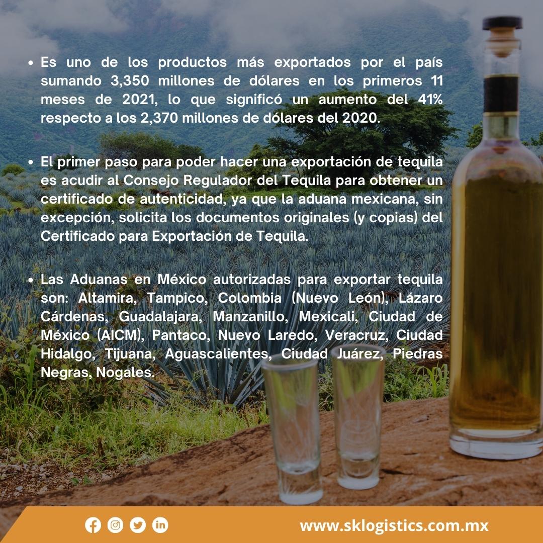 skadvisor's tweet photo. Hoy en el día internacional del tequila te compartimos algunos datos sobre su exportación🌎🥃
¡Feliz día internacional del tequila!
https://t.co/jVQ46hpyDt
#YoImportoconSk #logistica #Tequila #importación #agenciaaduanal #DíaInternacionalDelTequila https://t.co/FKxYGnsbwH